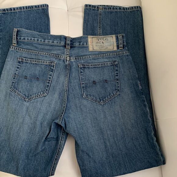 Vintage Polo Ralph Lauren Boot Cut 750 Jeans Size 18 - Picture 1 of 13